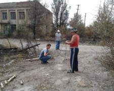 Прифронтовые Пески подключили к электроэнергии (ФОТОФАКТ)