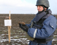 Пиротехники метр за метром очищают Донетчину от мин, гранат и артснарядов