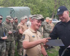 В Авдеевке благодарили полк особого назначения (ФОТО)