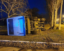 В Донецкой области перевернулась маршрутка. Есть пострадавшие