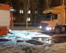 Пленников гололеда спасали в Донецкой области (ФОТО)