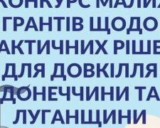 Громадські організації Авдіївки можуть отримати гранти на вирішенні місцевих екологічних проблем