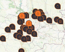 В Украіні створено мапу екологічних проблем Донбасу