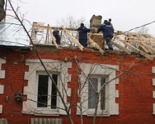 Жительнице Авдеевка помогают восстановить сгоревшее жилье (ФОТО + ВИДЕО)