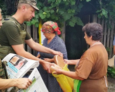 Представители Cimic Avdeevka поддержали жителей Водяного (ФОТО)