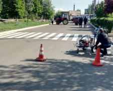 В Авдеевке опробовали новую машину для разметки дорог (ФОТОФАКТ)