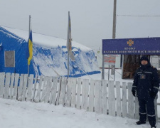 Морозы привели в пункты помощи на КПВВ в Донецкой области более 80 человек за сутки (ФОТО)