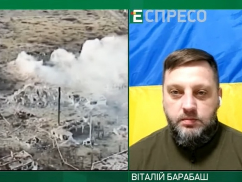 Віталій Барабаш: в Авдіївку летить все, що тільки в них є в наявності