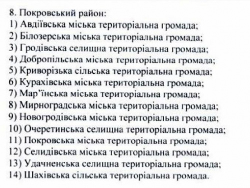 Грошові виплати переселенцям з Авдіївської ТГ продовжено: оновлено перелік громад у зонах бойових дій