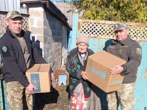 Авдіївці отримали гумдопомогу від Всесвітньої продовольчої програми  та ЮНІСЕФ