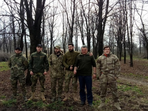 Авдеевку помогают убирать бойцы батальона «Киев-1» (ФОТО)