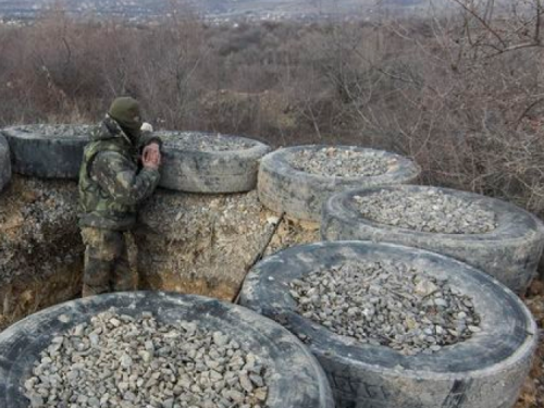 Боевики обстреливают промзону Авдеевки  (ВИДЕО)