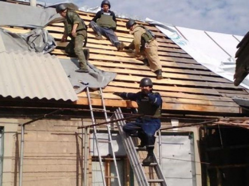 Жители Авдеевки в письмах благодарят спасателей за восстановленные дома