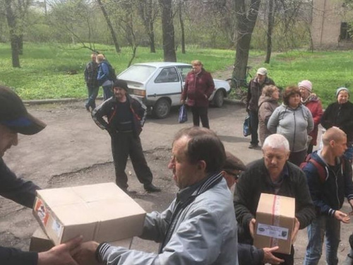 В Авдіївку з Волині передали гуманітарний вантаж