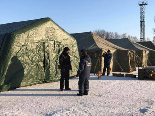 Мобильные пункты обогрева в Авдеевке уже приняли 400 человек (ФОТО)