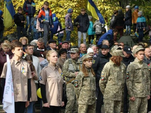 День Защитника Украины в Авдеевке (ФОТООТЧЕТ)