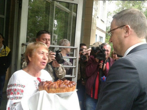 Авдеевка встречает  делегацию из Польши (ФОТОФАКТ)