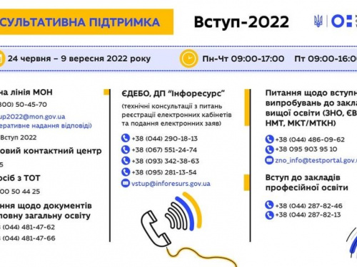 Авдіївським вступникам до уваги: для абітурієнтів запустили онлайн-помічника