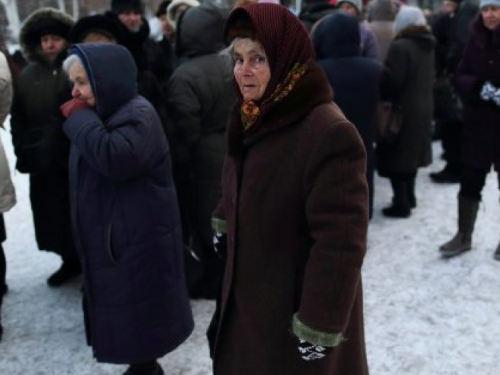 В Авдеевке начался ажиотаж из-за гуманитарки