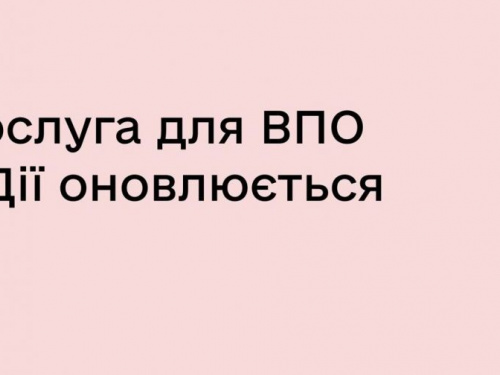 Послуга для ВПО в «Дії» оновлюється: авдіївці зможуть скористатися нею пізніше