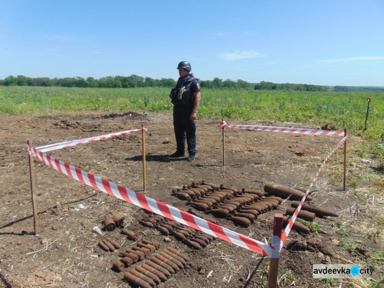 Разминирование на Донетчине: уничтожены более 120 единиц взрывоопасных предметов