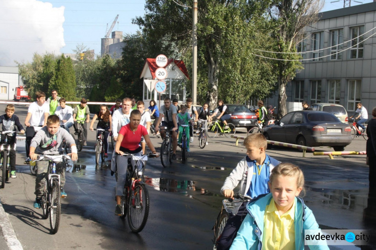 По Авдеевке ударили велопробегом (ФОТО)