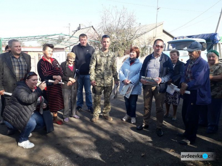 Авдеевские "симики"  плодотворно провели неделю: помощь получили и военные, и жители прифронтовых районов