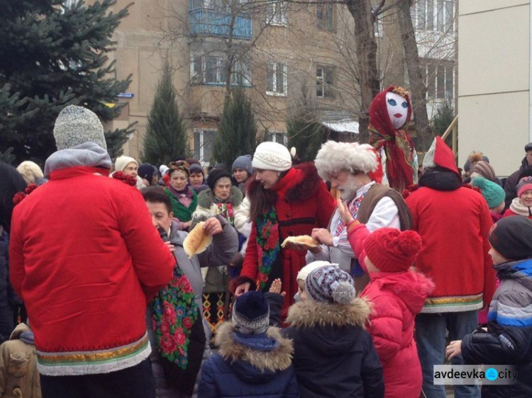 В Авдеевке отгуляли широкую масленицу (ФОТОРЕПОРТАЖ)