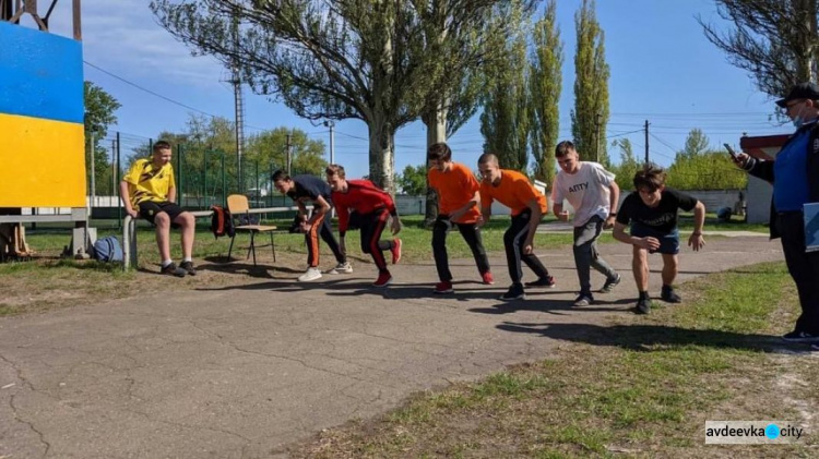 В Авдіївці відбувся міський легкоатлетичний пробіг з нагоди Дня Перемоги