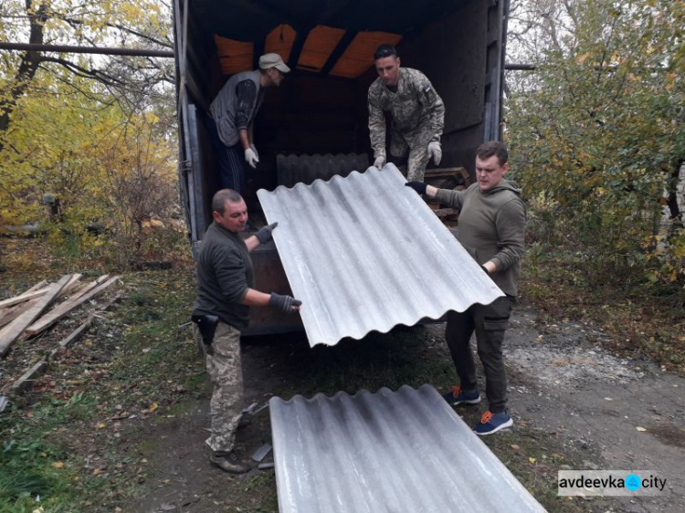 Авдеевские «симики» доставили важную помощь в прифронтовые населенные пункты (ФОТО)