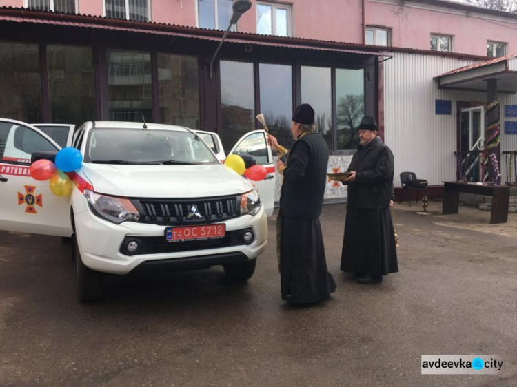 Спасателям в Донецкой области передали важную и нужную новую технику и оборудование (ФОТО)