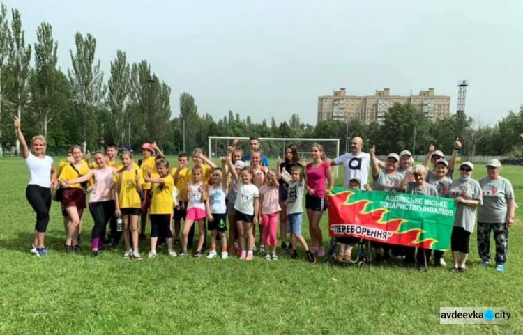 В Авдіївці Олімпійський день відзначили загальноміськими пробігом і зарядкою