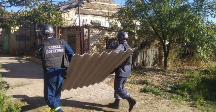 В Донецкой области продолжают восстанавливать жилые дома, поврежденные в результате боевых действий