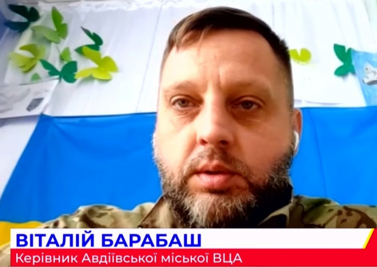 Віталій Барабаш: в Авдіївці залишається близько 2,5 тисячі цивільних