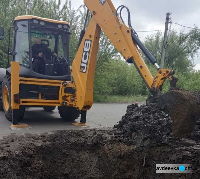 Авдеевское ПУВКХ провело аварийно-восстановительные работы