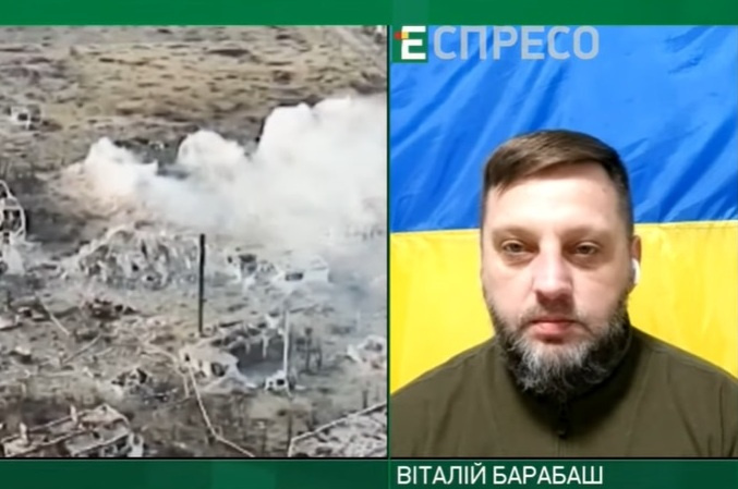 Віталій Барабаш: в Авдіївку летить все, що тільки в них є в наявності