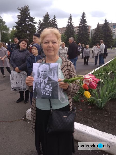 В Авдеевке прошли памятные мероприятия ко  Дню Победы (ФОТОРЕПОРТАЖ)