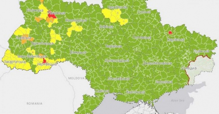 Донетчине удалось сохранить свое место в «зеленой зоне» карантина