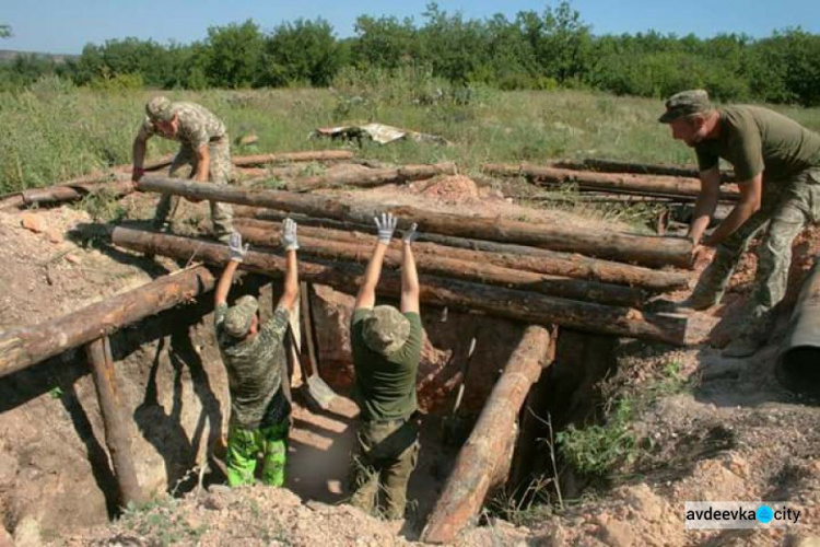 Авдеевка: завершилась реставрация блиндажа (ФОТО)