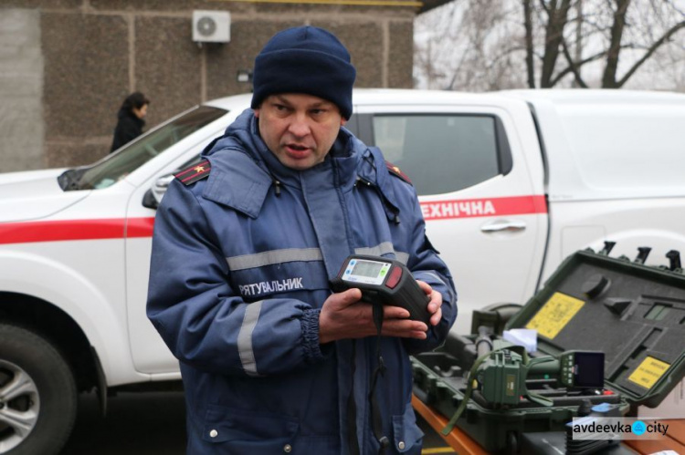 Спасателям в Донецкой области передали важную и нужную новую технику и оборудование (ФОТО)