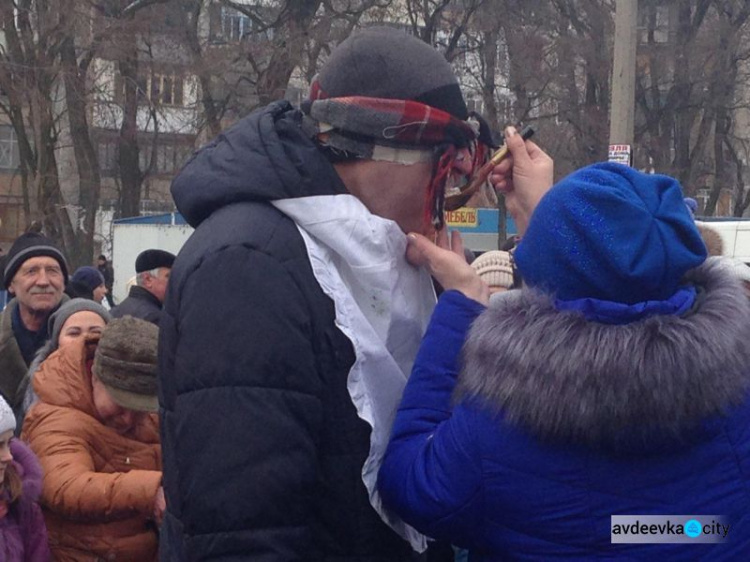 В Авдеевке отгуляли широкую масленицу (ФОТОРЕПОРТАЖ)