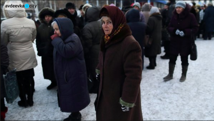 В Авдеевке начался ажиотаж из-за гуманитарки