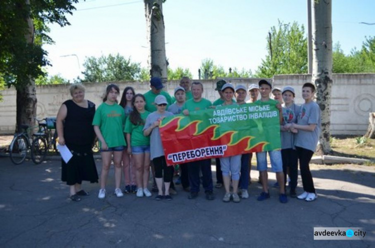 В Авдеевке соревновались в беге и ходьбе (ФОТО)