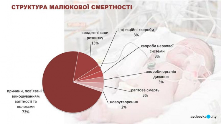 Авдеевка вошла в ряд городов с высокой детской смертностью