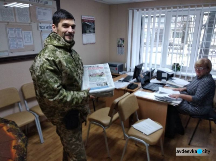 Авдеевские симики помогли доставить воду и подарки (ФОТО)