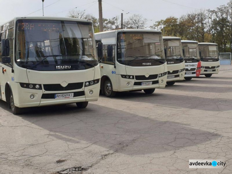 З початку квітня Авдіївське трамвайно-транспортне управління перевезло вже більше 31 тис. авдіївців