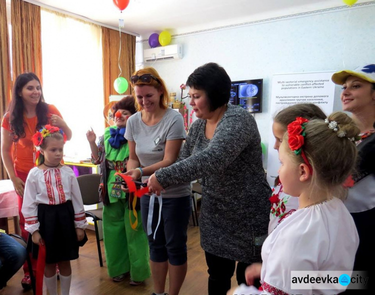 В Авдеевке появился новый детский центр (ФОТО+ВИДЕО)