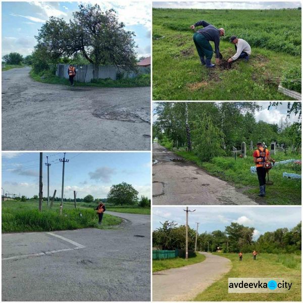 Комунальники виконують роботи з благоустрою в районі міського цвинтаря