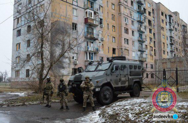 Бойцов спецподразделения «КОРД» выводят из Авдевки (ФОТО)