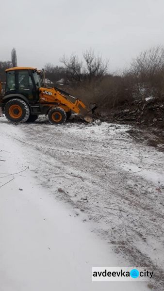 І знову проблема із сміттям в Авдіївці